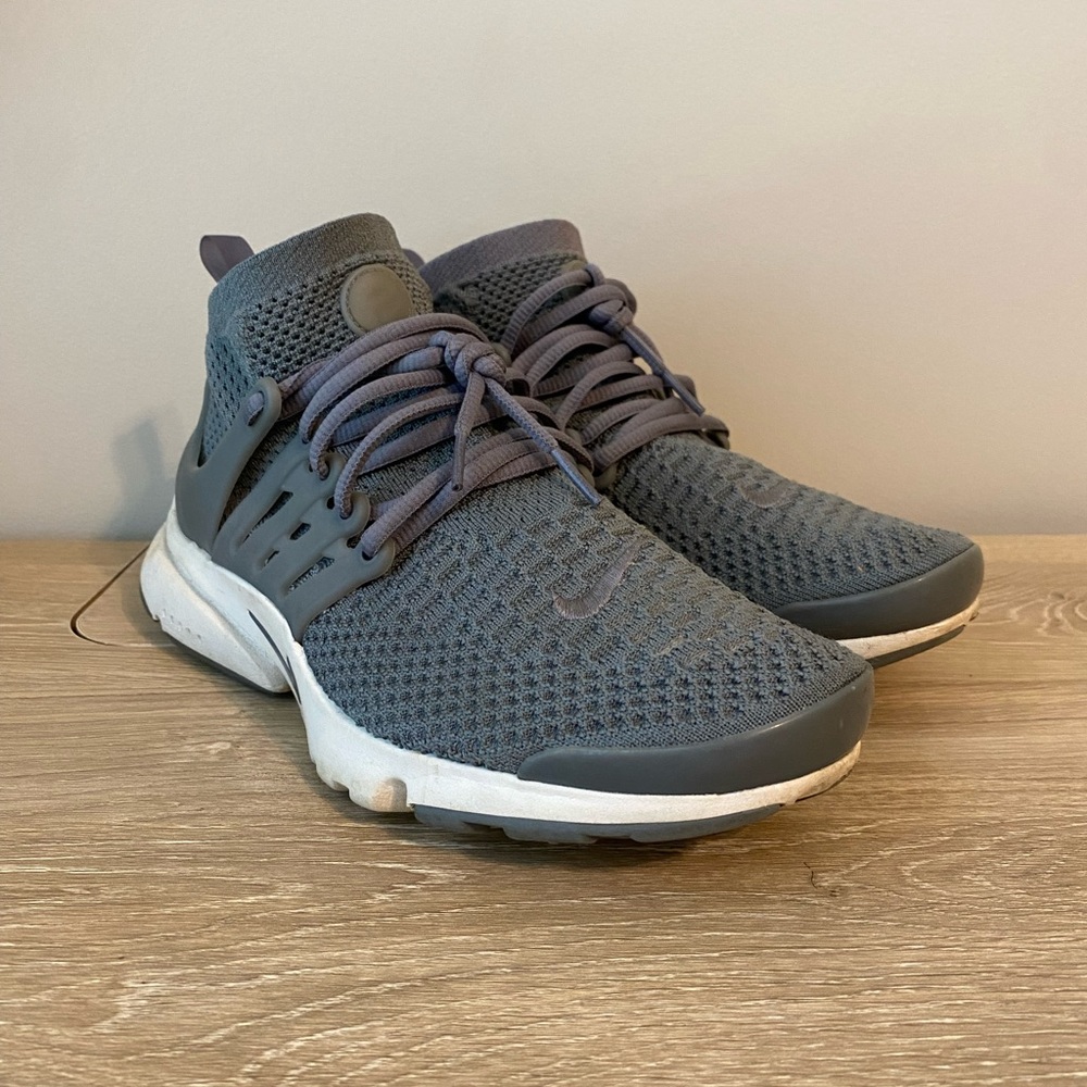 Nike high top fly knit prestos